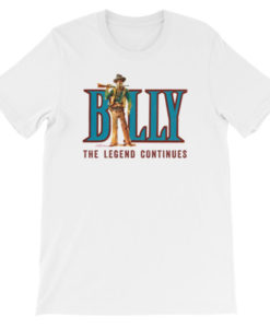 Billy The Kid-The Legend Continues T-Shirt, White