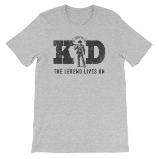 Billy The Kid-The Legend Lives On | T-Shirt | Athletic Heather