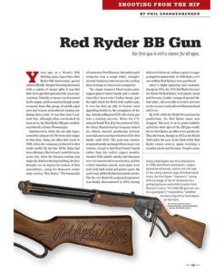 True West Magazine Collector Issue December 2017 Red Ryder BB Gun