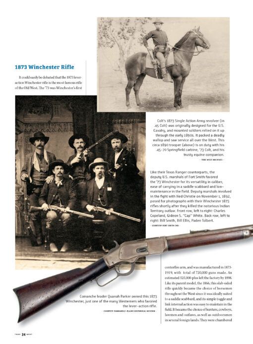 True West Magazine May2021 1873 Winchester Rifle