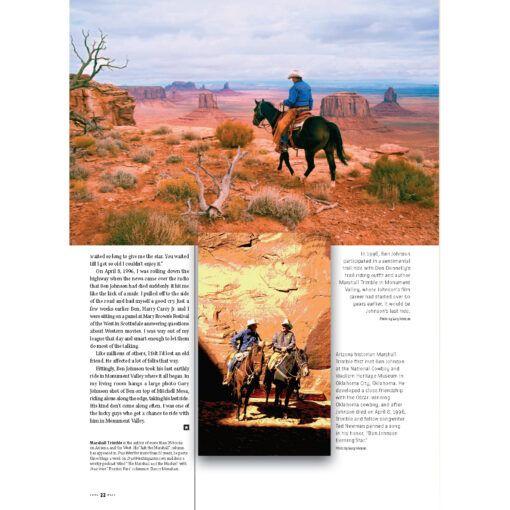 True West Magazine Nov2021 Ben Johnson Trail Ride