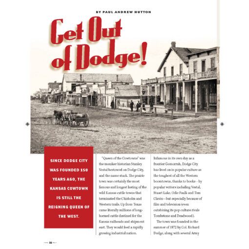 True West Magazine June 2022 - Dodge City