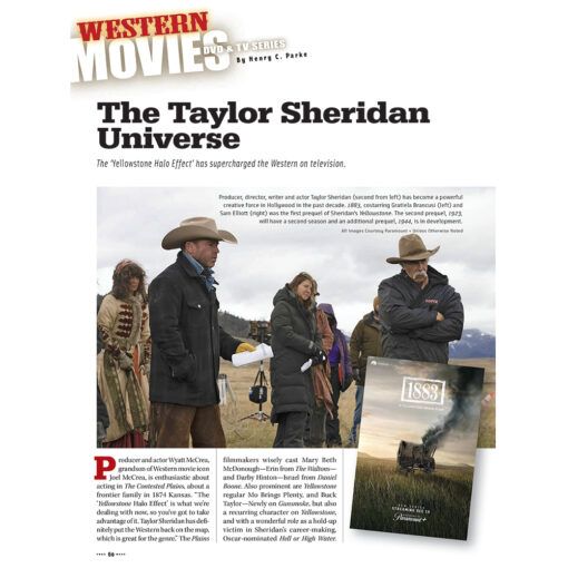 September 2023 True West Magazine - Taylor Sheridan